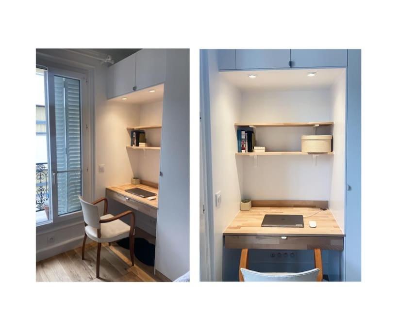 Logement Entier - Appartement Cosy De 2 Pieces Parijs Buitenkant foto
